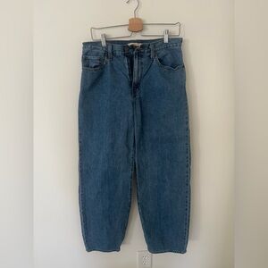 Levi Baggy Dad Jean, Size 28